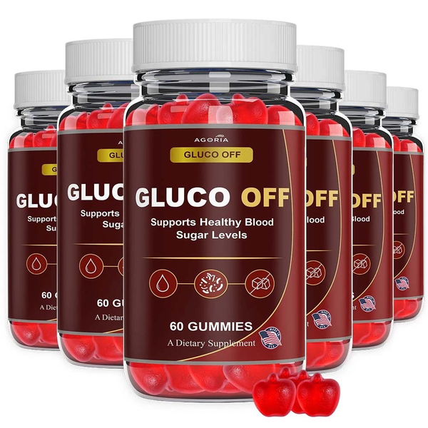 Gluco Off 3 bottles